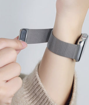 Milanese Loop Band voor Apple Watch - Premium Roestvrij Staal - Diverse Maten & Series