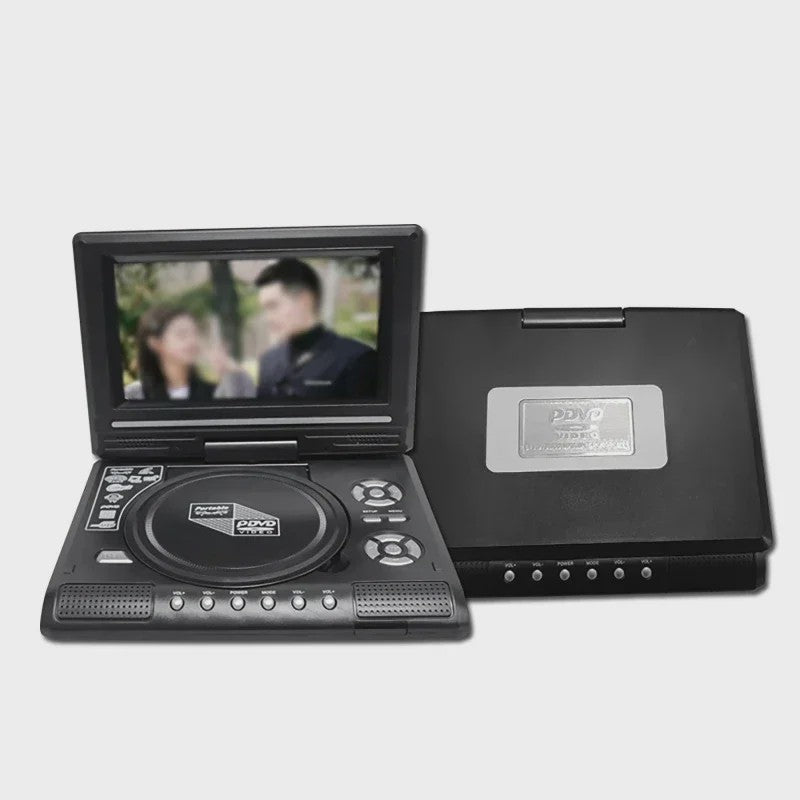 Draagbare Mini DVD Speler 7.8 Inch met Draaibaar Scherm en Afstandsbediening
