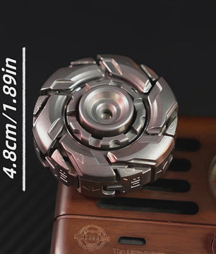 Premium Metalen Deformeerbare Fidget Spinner - EDC Hand Spinner voor Volwassenen - Anti-Stress Vingertop Gyro Speelgoed
