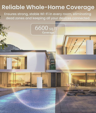 Tenda BE5100 Wi-Fi 7 Mesh Systeem - Supersnel Internet met 2.5G Poort & Uitgebreide Dekking