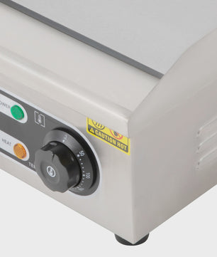 Elektrische Bakplaat 2000W - RVS Teppanyaki Grill met Verstelbare Temperatuur (50-300°C)