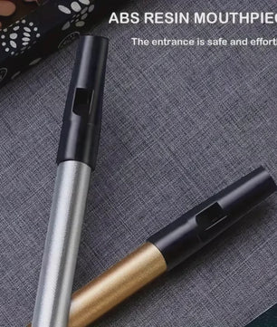 Miwayer Ierse Tin Whistle - 6 Gaten Fluit in C/D Toets - Folk Muziekinstrument voor Beginners