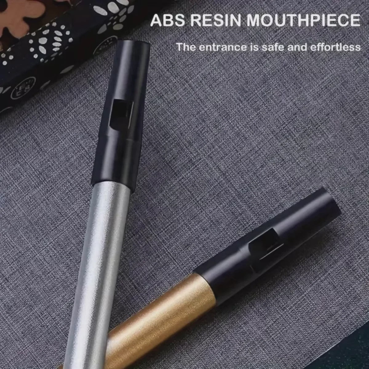 Miwayer Ierse Tin Whistle - 6 Gaten Fluit in C/D Toets - Folk Muziekinstrument voor Beginners