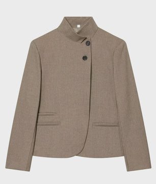 Stijlvolle Dames Blazer Jas Elegant Herfst Lente Mode voor Reizen en Vakantie