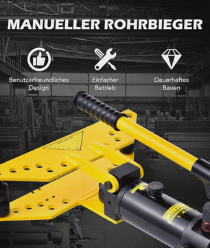Hydraulische Pijpb kuiten 6T met 6 Mallen en Wielen