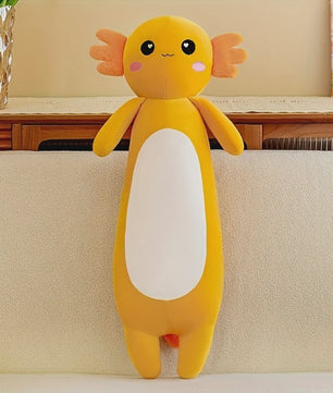 Grote Axolotl Pluche Knuffel - Zacht Kussen Speelgoed voor Kinderen & Volwassenen