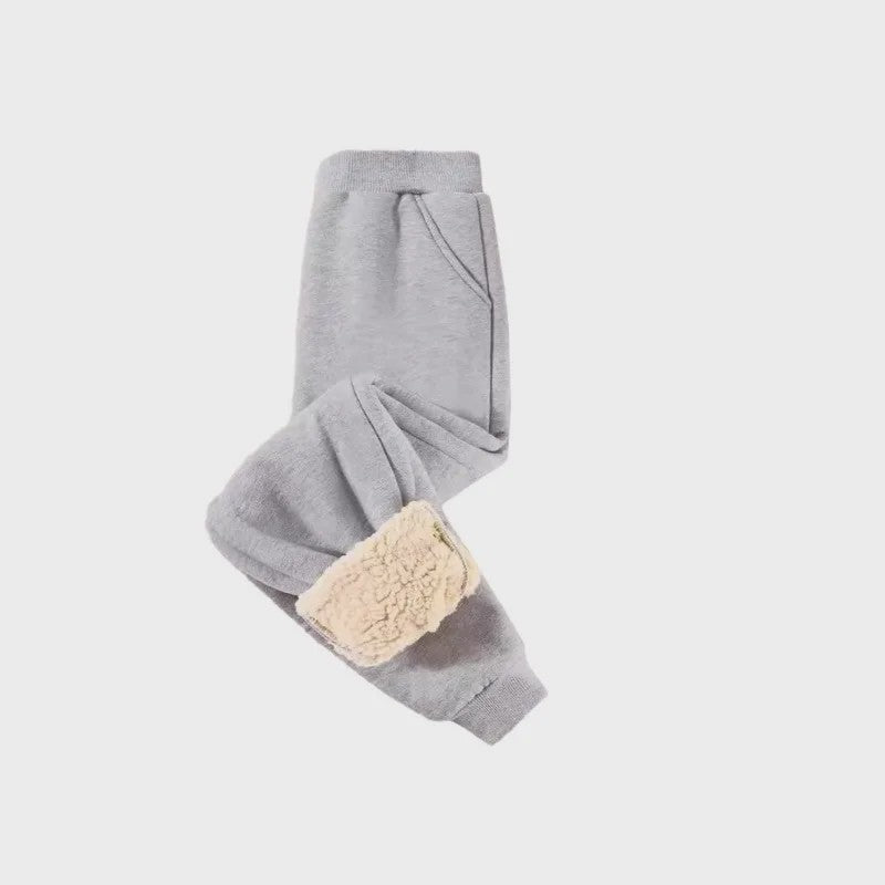 Warme Fleece Kinderbroek - Thermisch & Casual voor Herfst & Winter