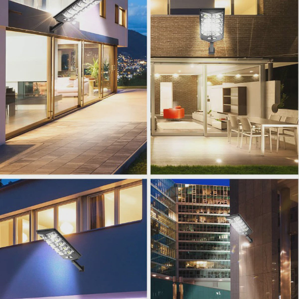 Krachtige Solar Buitenlamp met Bewegingssensor - LED Tuinverlichting