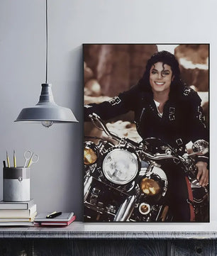 Iconische Michael Jackson Poster - Retro Muziek Kunst Decoratie