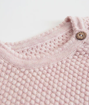 Zachte Katoenen Babykleding Set: Gebreide Trui & Broek voor Lente & Pyjama - Jongen/Meisje