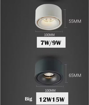 Dimbaar LED Downlight 7W/9W/12W/15W - Anti-Glare Plafondspot