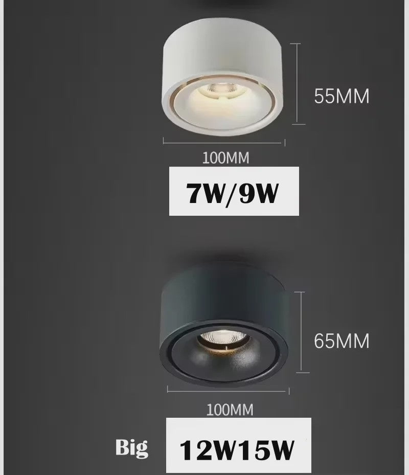 Dimbaar LED Downlight 7W/9W/12W/15W - Anti-Glare Plafondspot