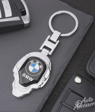 Stoere BMW M Skull Sleutelhanger - Metaal & Stijlvolle Decoratie