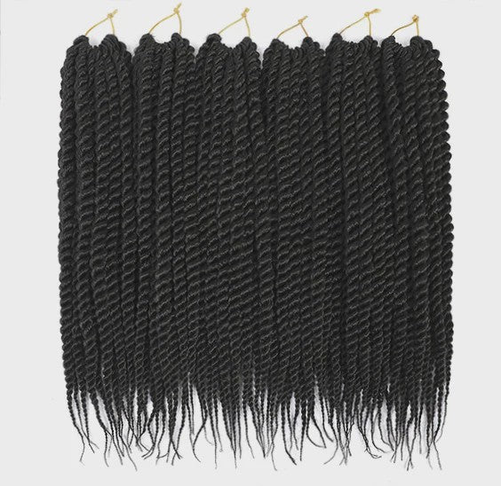 Havana Twist Crochet Haar - 6 Packs Synthetische Krullen voor Senegalese Twists