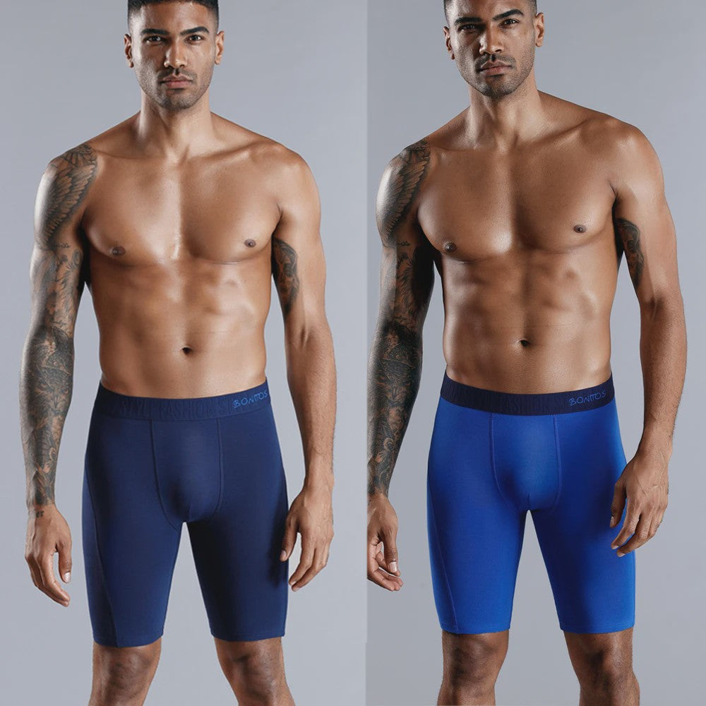 Lange Boxershorts voor Heren - Comfortabel Katoen & Plus Size Pasvorm