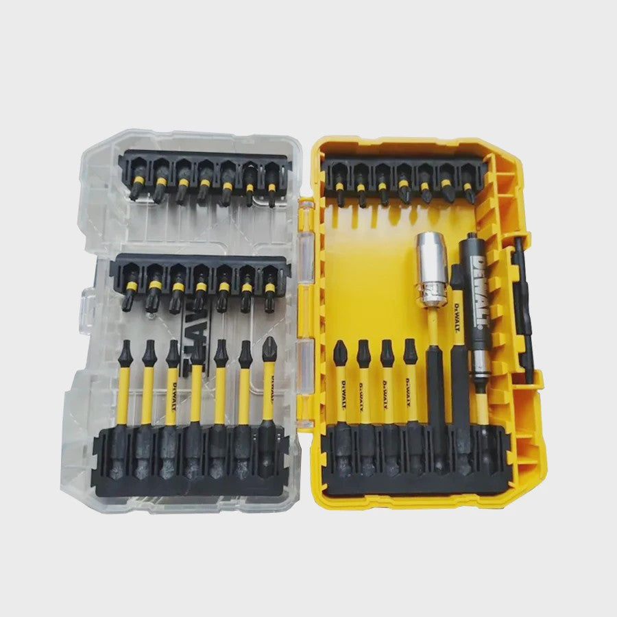 Dewalt 29-delige Schroefbitset met Robuuste Koffer - DT70734T-QZ