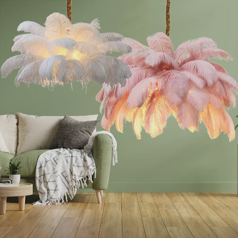 Luxe Veer Plafondlamp LED Hanglamp - Scandinavisch Design voor Woonkamer