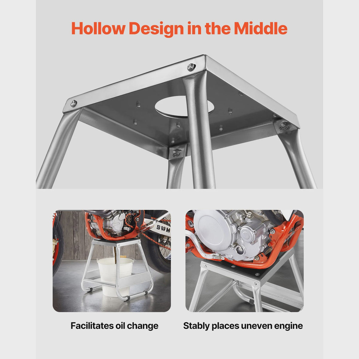 Universele Motorlift / Werkstandaard voor Crossmotoren - 500 kg Capaciteit