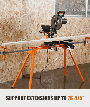 DOVAMAN Miter Saw Stand: Snel Opzetbaar, Lichtgewicht & Robuust met Grote Capaciteit