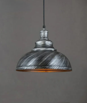 Vintage Retro Hanglamp met E27 Fitting - Industriële Sfeer voor Keuken en Woonkamer