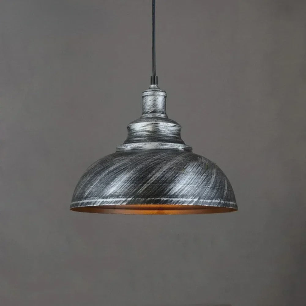 Vintage Retro Hanglamp met E27 Fitting - Industriële Sfeer voor Keuken en Woonkamer