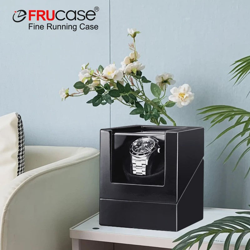FRUCASE Automatische Horloge Winder Box - Houd uw Automatische Horloges Altijd op Tijd