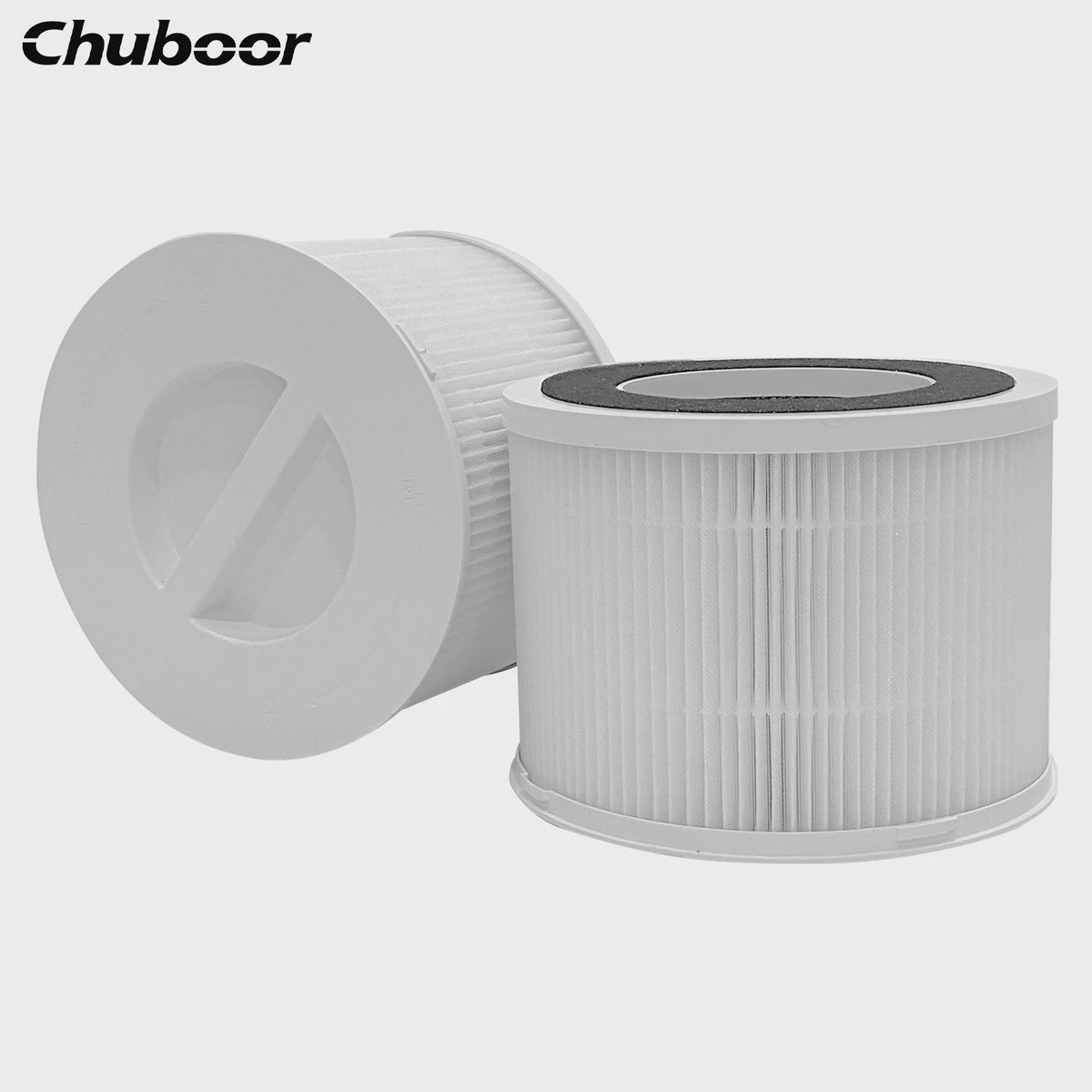 Chuboor Luchtzuiveraar met H13 HEPA Filter - Draagbaar, Stille Slaapmodus, Verwijdert Geuren, Huisdierhaar & Allergenen