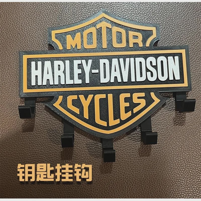 Harley Davidson Sleutelhanger Muurdecoratie met 5 Haken