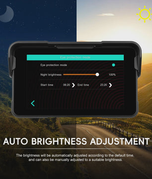 5" Motorfiets Navigatie Display met Draadloze CarPlay & Android Auto