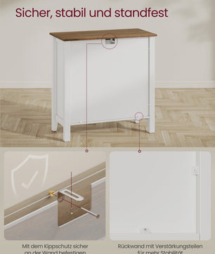 Landelijke Sideboard Kast met Lades en Deuren - Stijlvolle Opbergoplossing