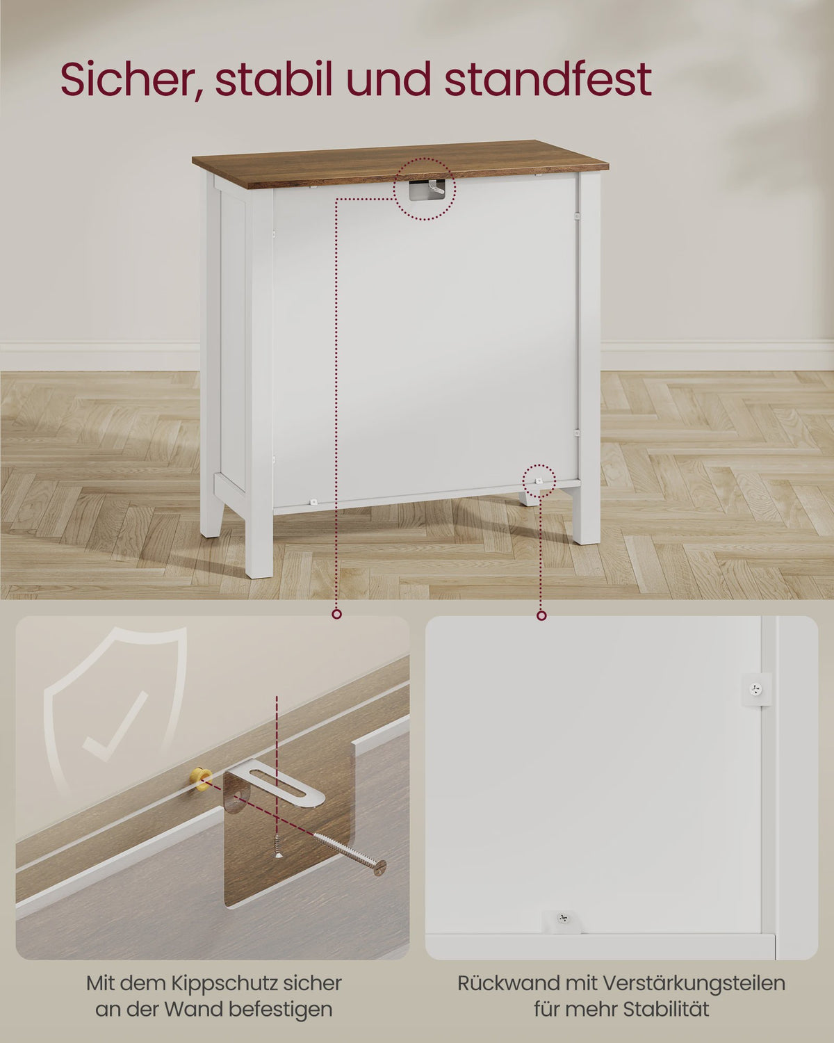 Landelijke Sideboard Kast met Lades en Deuren - Stijlvolle Opbergoplossing