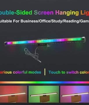 Monitor Lamp LED - Sfeerverlichting & Leeslamp voor Bureau & Gaming - USB