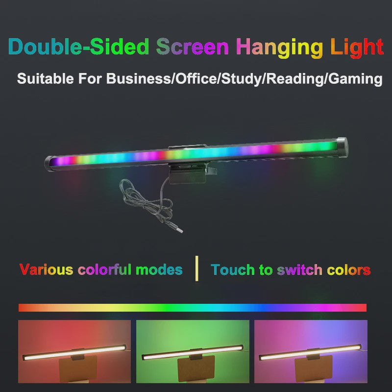 Monitor Lamp LED - Sfeerverlichting & Leeslamp voor Bureau & Gaming - USB