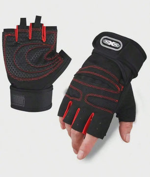 Fitness Handschoenen met Polsondersteuning - Gewichtheffen, Training & Sport