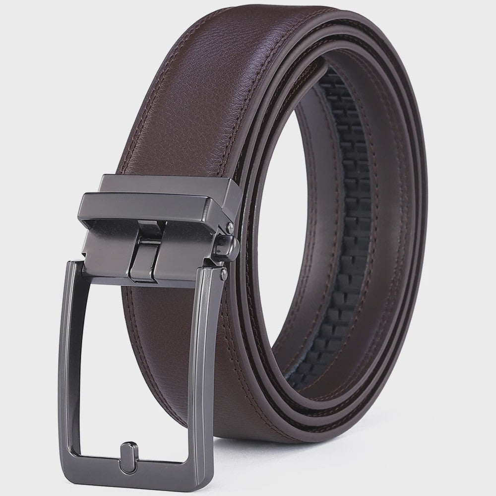 Heren Riem met Automatische Gesp - Stijlvol Kunstleer voor Jeans & Pantalons