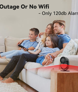 CPVAN Smart Home Alarm Systeem met PIR Bewegingsmelder, Deursensor en Afstandsbediening - Tuya WIFI