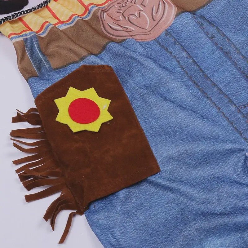 Kinder Cowboy Kostuum - Speelgoedkarakter Outfit voor Feestjes en Halloween