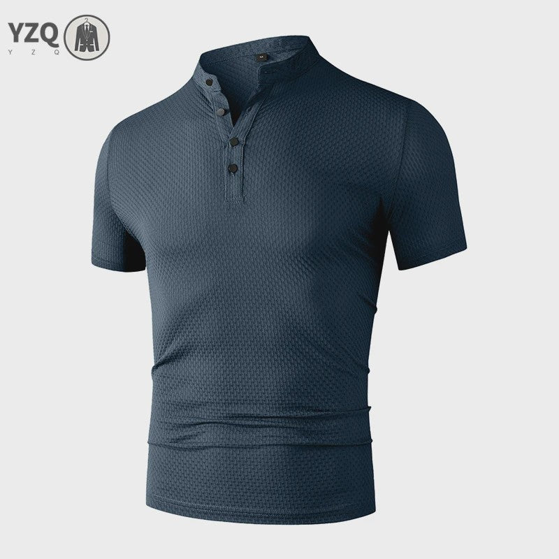 Heren Poloshirt Korte Mouw - Ademend & Comfortabel Zomer T-shirt