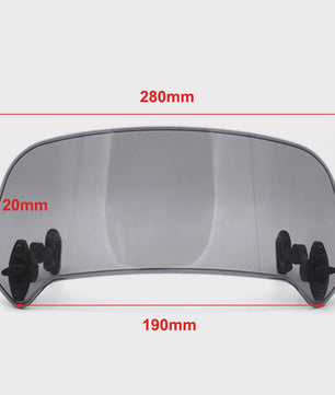 Universeel Motor Windscherm Verstelbaar - Spoiler Winddeflector