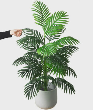 Grote Kunstpalmboom 90-120cm - Tropische Nep Plant voor Huis & Tuin Decoratie