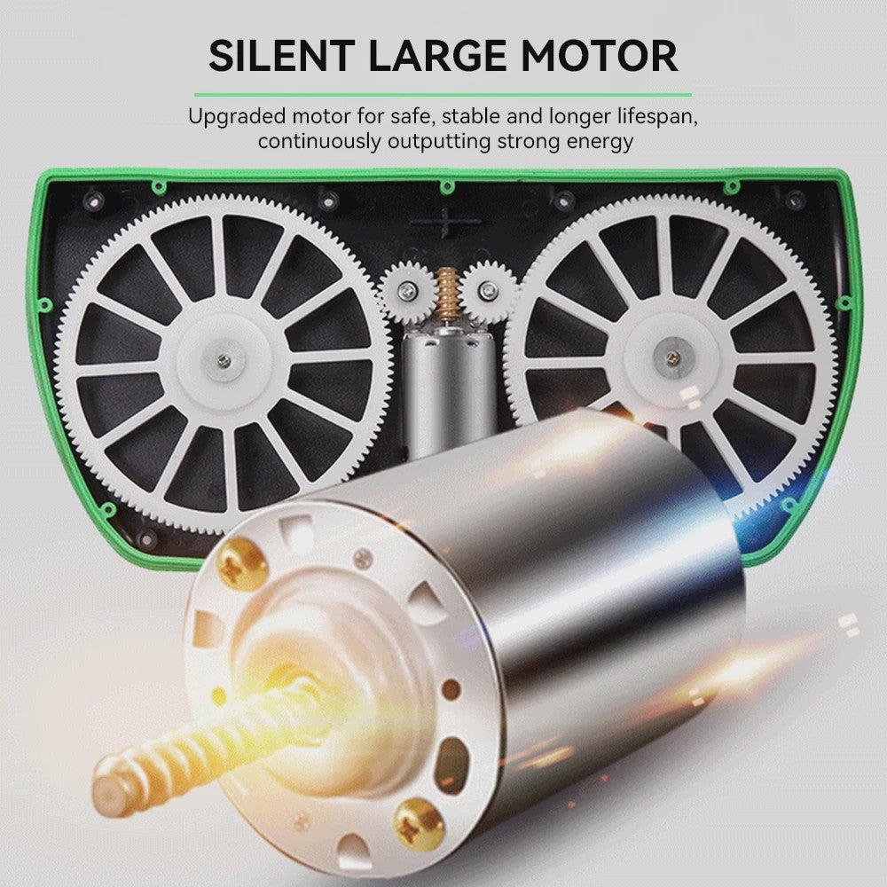 Elektrische 360° Roterende Dweil met Verstelbare Steel - Automatische Vloer- en Plafondreiniger