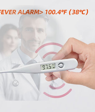 Digitale Medische Thermometer & Vinger Pulse Oximeter - Betrouwbare Lichaamstemperatuur & Zuurstofmeting