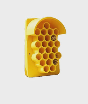 Gele Bijenhotel en Insectenhotel voor Buiten - Duurzaam Ophangbaar Nest