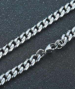 Vnox Gouden Kubaanse Ketting - Roestvrij Staal Unisex Halsketting