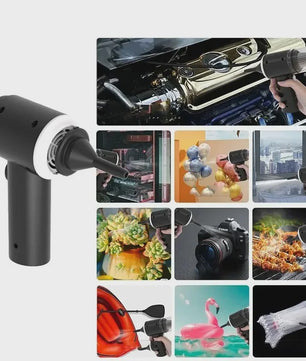 Draadloze Mini Stofzuiger 9000Pa - Krachtige Zuigkracht, USB Oplaadbaar voor Auto & Huis