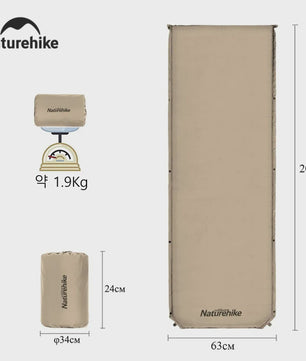 Naturehike Zelfopblaasbaar Luchtbed - Waterdicht & 5cm Dik voor Kamperen & Wandelen