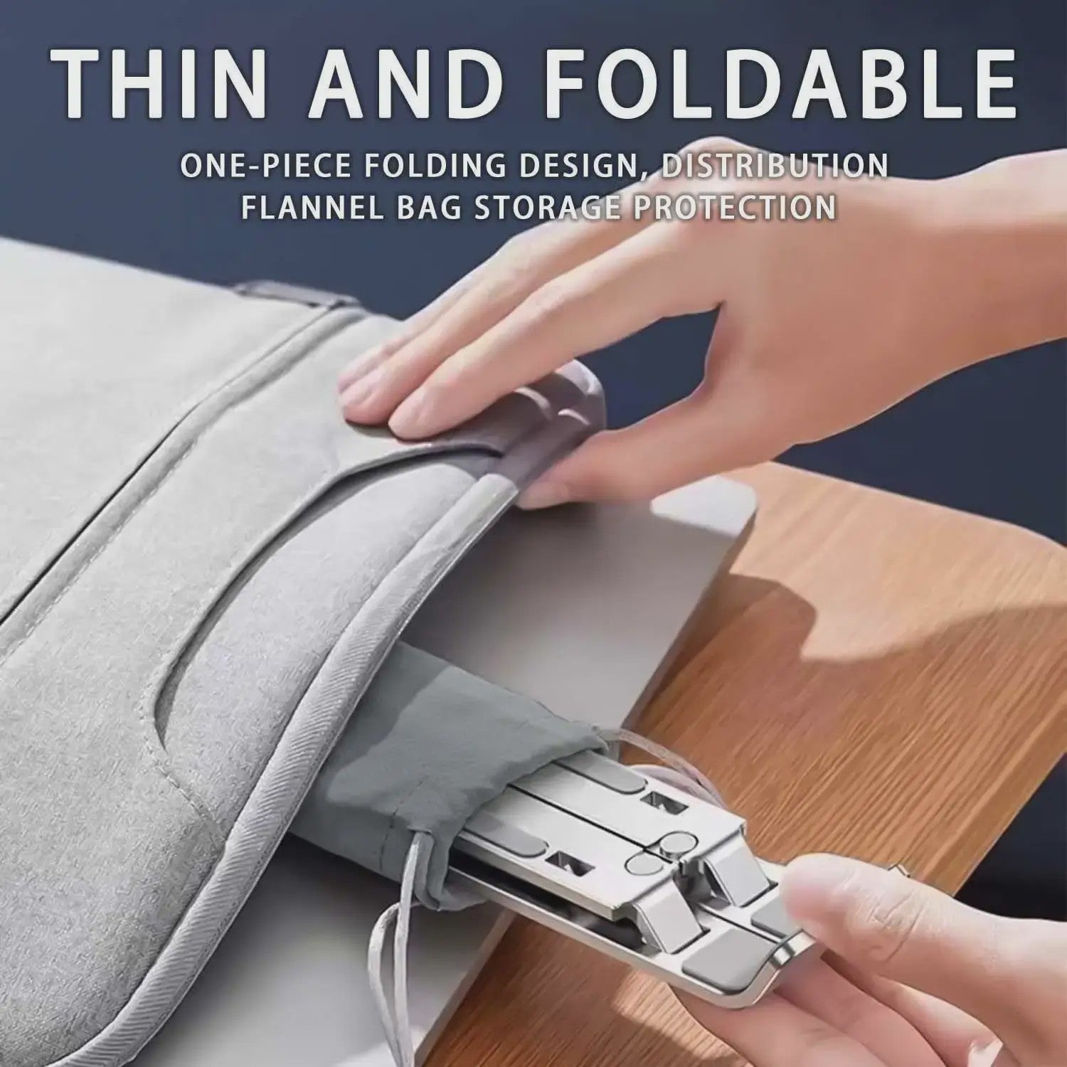 Verstelbare Laptopstandaard - Ergonomisch en Draagbaar