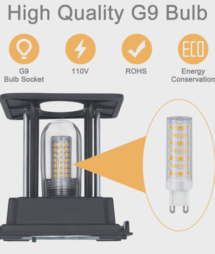 Moderne G9 LED Wandlamp Waterdicht IP65 Aluminium - Buiten & Binnen Gebruik