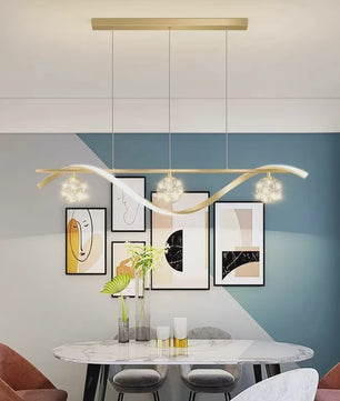 Moderne LED Hanglamp voor Eettafel & Keuken - Stijlvolle Plafondlamp met Sfeervolle Verlichting