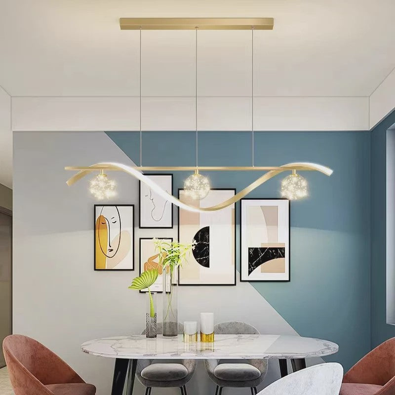Moderne LED Hanglamp voor Eettafel & Keuken - Stijlvolle Plafondlamp met Sfeervolle Verlichting